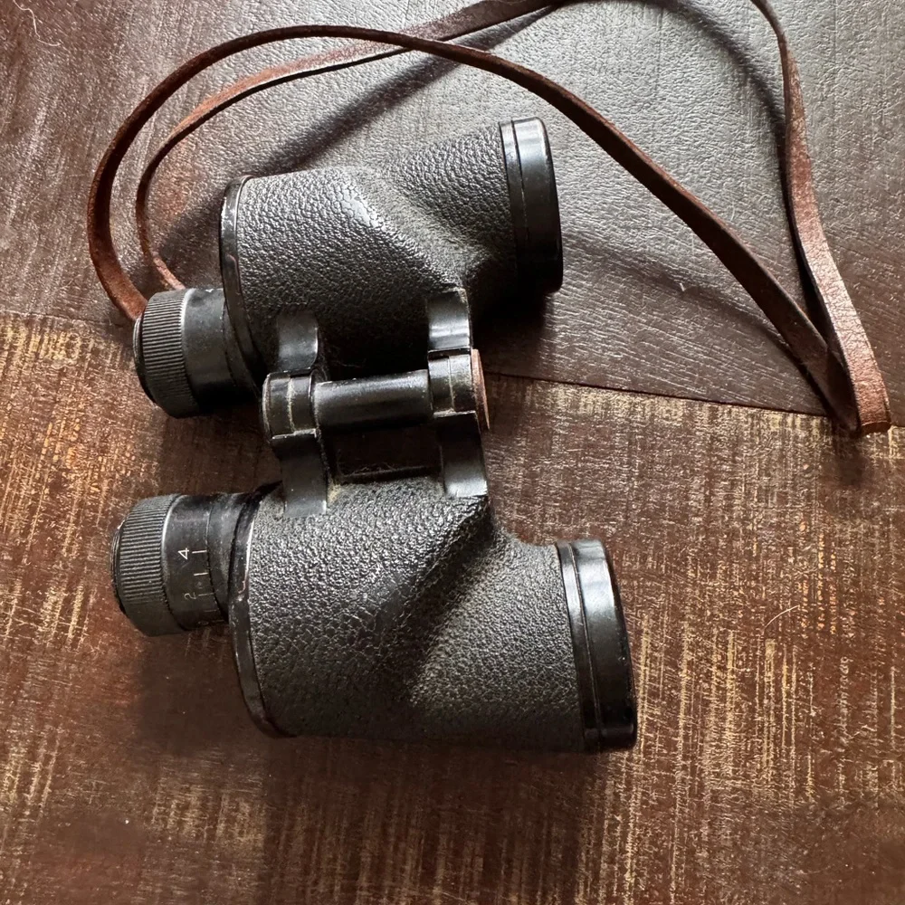 Vintage WWII military binoculars